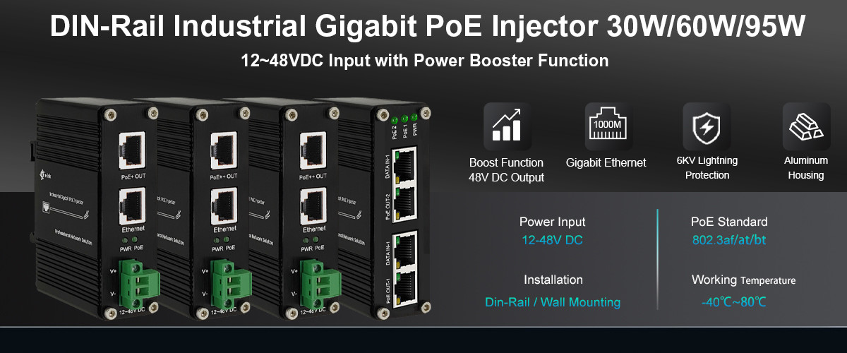 Calidad Interruptor industrial del PoE fábrica