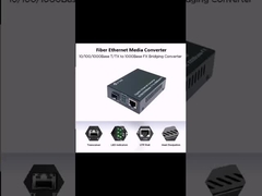 Convertidor de medios Gigabit Ethernet de 10/100/1000 Mbps