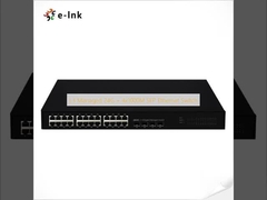 Switch Ethernet L3 gestionado de 24G + 4x1000M SFP