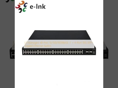 Switch Gigabit Ethernet L3 gestionado de 48 puertos 10/100/1000BASE-T + 4 puertos 10G SFP+