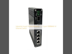 Commutador Ethernet de 4 puertos industrial 10/100/1000Base-T + 2 puertos 1000BASE-X