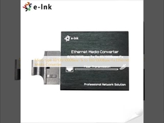 Convertidor de medios Ethernet Micro tipo 10/100/1000Base-Tx a 100/1000Base-Fx