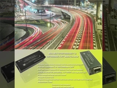Convertidor de medios Ethernet tipo Micro con 10/100/1000Base-Tx a 100/1000Base-Fx
