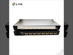 8Ch 3G-SDI + 1Ch 10G Ethernet a través del extensor de fibra