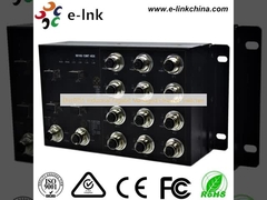 EN50155 Interruptores Ethernet industriales de Gigabit gestionados