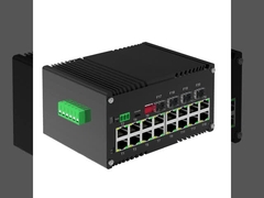 Commutador Ethernet administrado por SFP de 4 puertos y 10/100/1000T