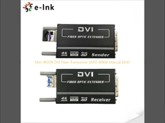 Mini 4KX2K Transceptor de fibra DVI SM10-80KM EDID manual