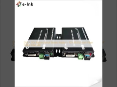 DVI + 1Ch Audio estéreo bidireccional + 1Ch RS232 a través del extensor de fibra óptica