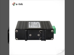 Mini Industrial 3-Puertos 10/100/1000T 802.3at PoE + 1-Puerto 100/1000X SFP Switch Ethernet con 12~48VDC