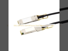 Cables de cobre de conexión directa pasiva de 100G QSFP28 a QSFP28