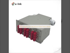 12ST Panel de parches de fibra montado en duplex Din-rail