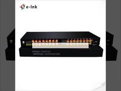 audio RCA 32Ch sobre el convertidor óptico de la fibra