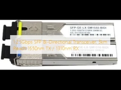 1.25Gbps Transceptor bidireccional SFP, 3km alcance de 1550nm TX / 1310nm RX