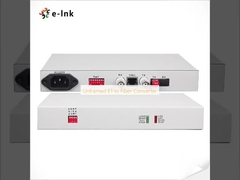 E1 sin marco a convertidor de fibra