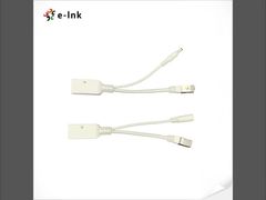 Kit de inyector y divisor PoE pasivo Gigabit Funciona con todos los dispositivos no PoE alimentados por CC