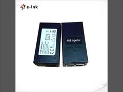 Inyector POE de 24V 24W a 10/100/1000Mbps con cable de alimentación. Alimenta equipos de forma remota a través de cable CAT 5/6.