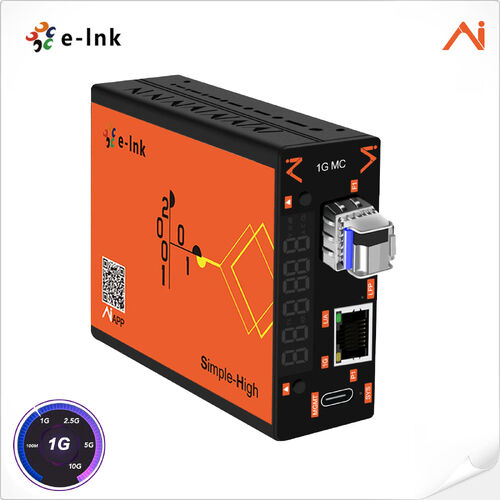 Latest company news about E-link lanza LNK-AI3011M-SFP: Conversor de medios de fibra inteligente gestionado con inteligencia artificial redefine el mantenimiento de la red
