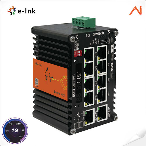 Latest company news about E-link lanza la primera serie de conmutadores Ethernet inteligentes de inteligencia artificial industrial del mundo
