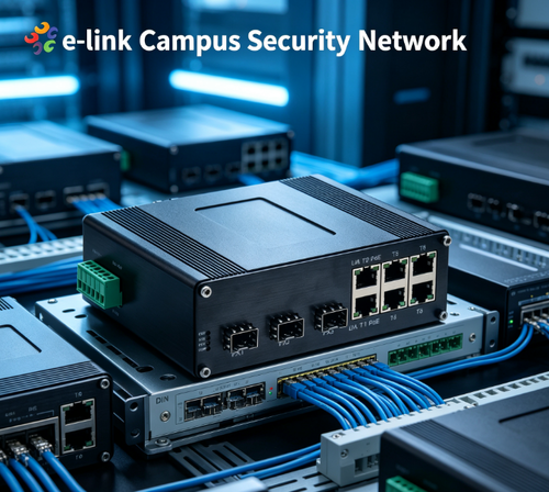 Latest company news about E-link lanza LNK-IMC306P PoE+ y LNK-IMC306 Switches Ethernet industriales para redes difíciles