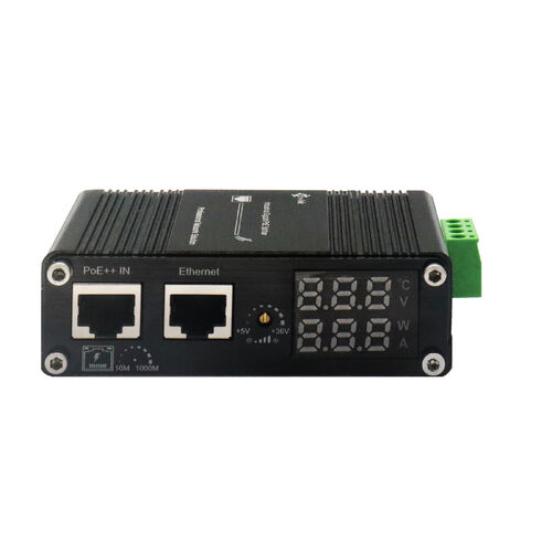 Latest company news about E-link LNK-INS901-LED Divisor PoE++ Industrial 802.3bt: Alimentando Dispositivos de Borde No PoE con Confianza