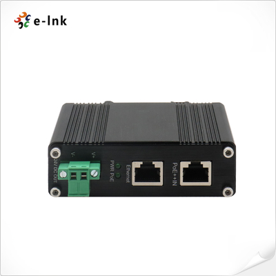 802.3 Bt PoE Splitter Din Rail Industrial 10 100 1000Mbps Gigabit 12V DC 36W Salida