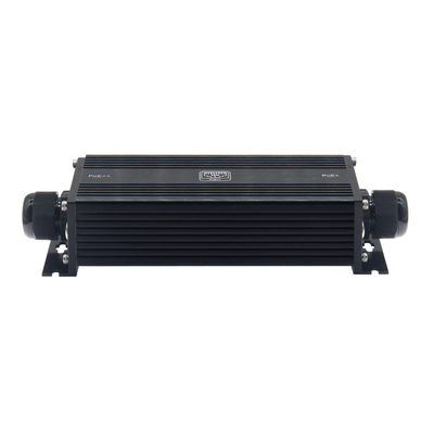 Extensor PoE industrial de Gigabit resistente al agua IP67 (1 x entrada 1 x salida)