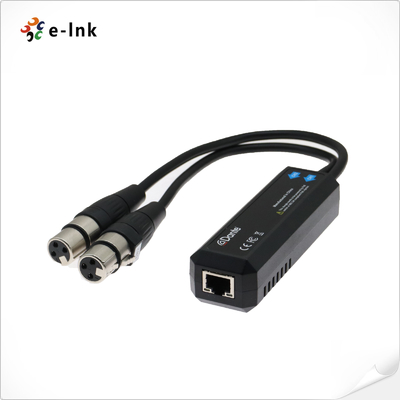 Dongle Convertidor de Entrada Analógica de 2 Canales Dante