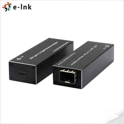 Adaptador Micro Mini USB-C a SFP Gigabit Ethernet