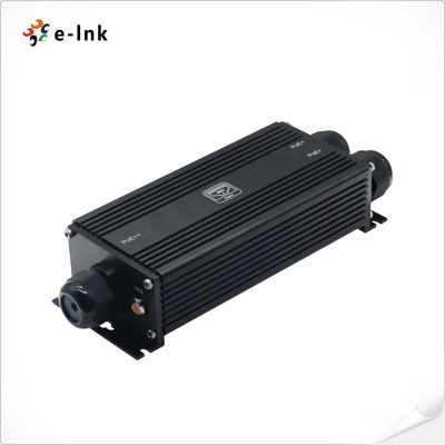 Extensor PoE industrial Gigabit IP67 a prueba de agua (1 x entrada 2 x salida)