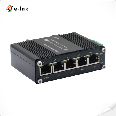 Mini Interruptor Ethernet Gigabit de 5 Puertos Industriales
