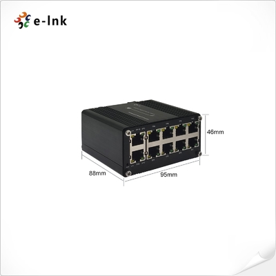 Interruptor de Ethernet del acuerdo de Mini Industrial 10-Port 10/100/1000T