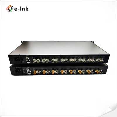 8Ch 3G-SDI + 1Ch 10G Ethernet a través del extensor de fibra