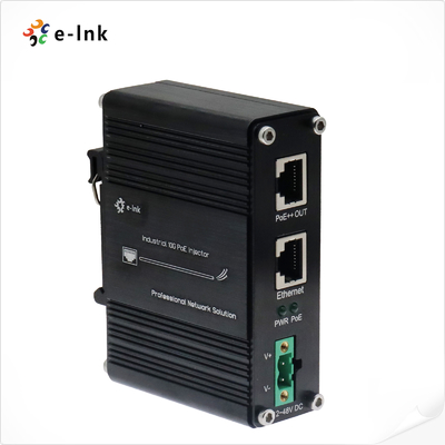 Inyector PoE++ industrial de 10G 95W 802.3bt (12~48VDC)