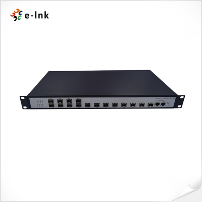 Switch SFP 100Base-FX de 16 puertos no gestionado + 2-10/100/1000-TX