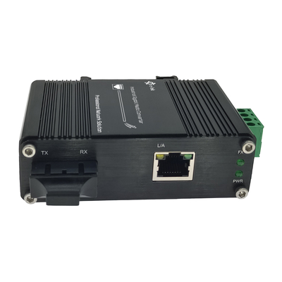 Mini Industrial 10/100Base-T a 100Base-FX Convertidor de medios
