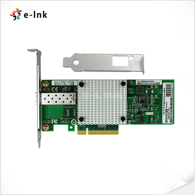 Adaptador de servidor PCI Express x8 de puerto único SFP+ de 10 Gigabit (basado en Intel 82599EN)