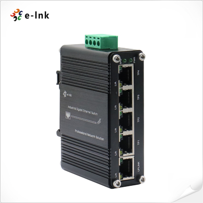 Mini Interruptor Ethernet Gigabit de 5 Puertos Industriales