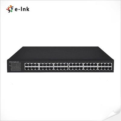 Interruptor PoE Gigabit de 48 puertos sin administrar con puertos PoE RJ45 de 48x10/100/1000M