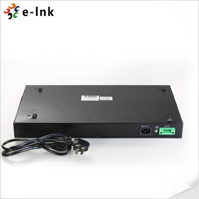 24 puertos 10/100/1000Base-T + 4x1000Bae-SFP Switch PoE gestionado