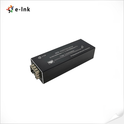 Mini paladio micro 10/100/1000BASE-T de 802.3at PoE+ al convertidor de los medios de 100/1000BASE-X SFP
