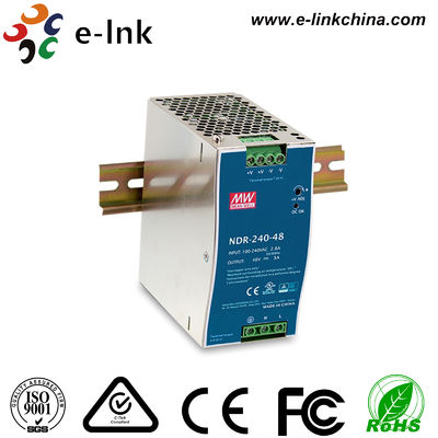 Mediano bien 240W/48V 5A Industrial DINRAIL fuente de alimentación