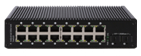 16+2F Interruptor Ethernet industrial administrado por red de gigabits