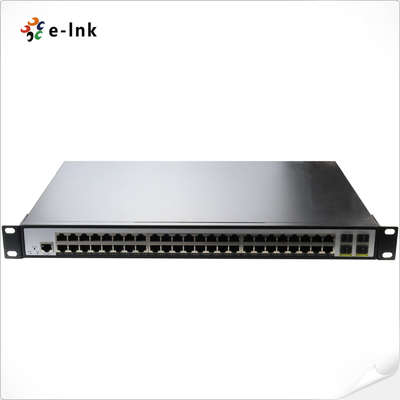 Conmutador gestionado L2+ de 48 puertos 10/100/1000T 802.3at PoE + 4 puertos 100/1000X SFP