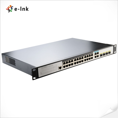 Switch Ethernet gestionado L2+ de 48 puertos 10/100/1000T + 4 puertos SFP 100/1000X