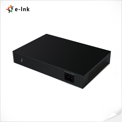 Interruptor Ethernet SFP de 8 puertos 10/100/1000T 802.3at PoE + 2 puertos 100/1000 gestionado