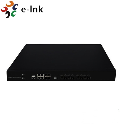 Puertos combinados 4x10/100/1000M RJ45/4xSFP + puerto Ethernet Switch 8x10G SFP+
