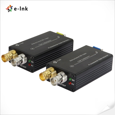 Mini convertidor bidireccional HD/3G-SDI a fibra