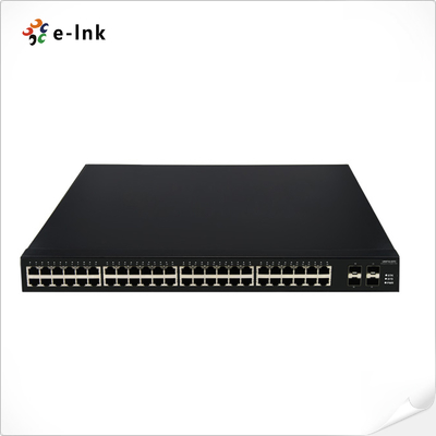 Switch Gigabit Ethernet L3 gestionado de 48 puertos 10/100/1000BASE-T + 4 puertos 10G SFP+
