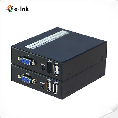 USB VGA KVM a través del extensor UTP CAT5/6 hasta 1080P@60Hz