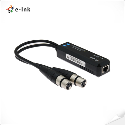 Dongle Convertidor de Entrada Analógica de 2 Canales Dante